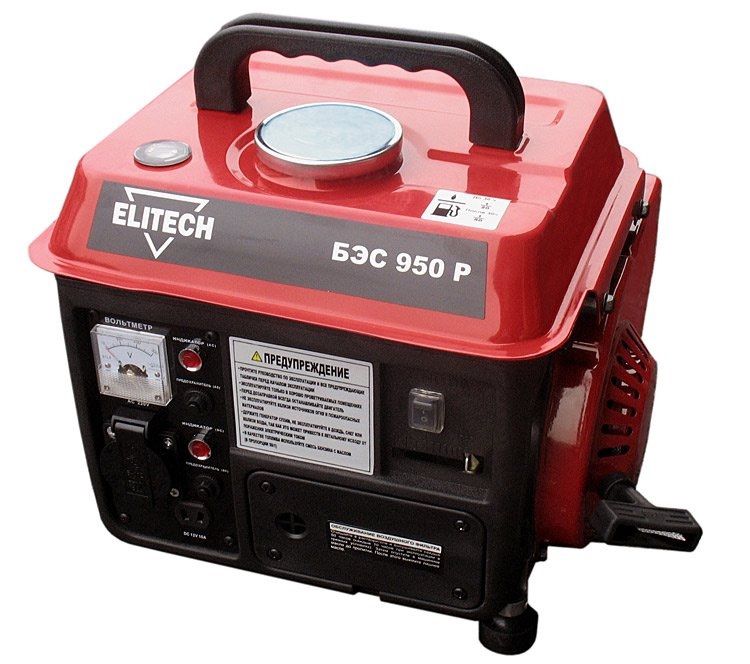 Генератор Elitech БЭС 950Р